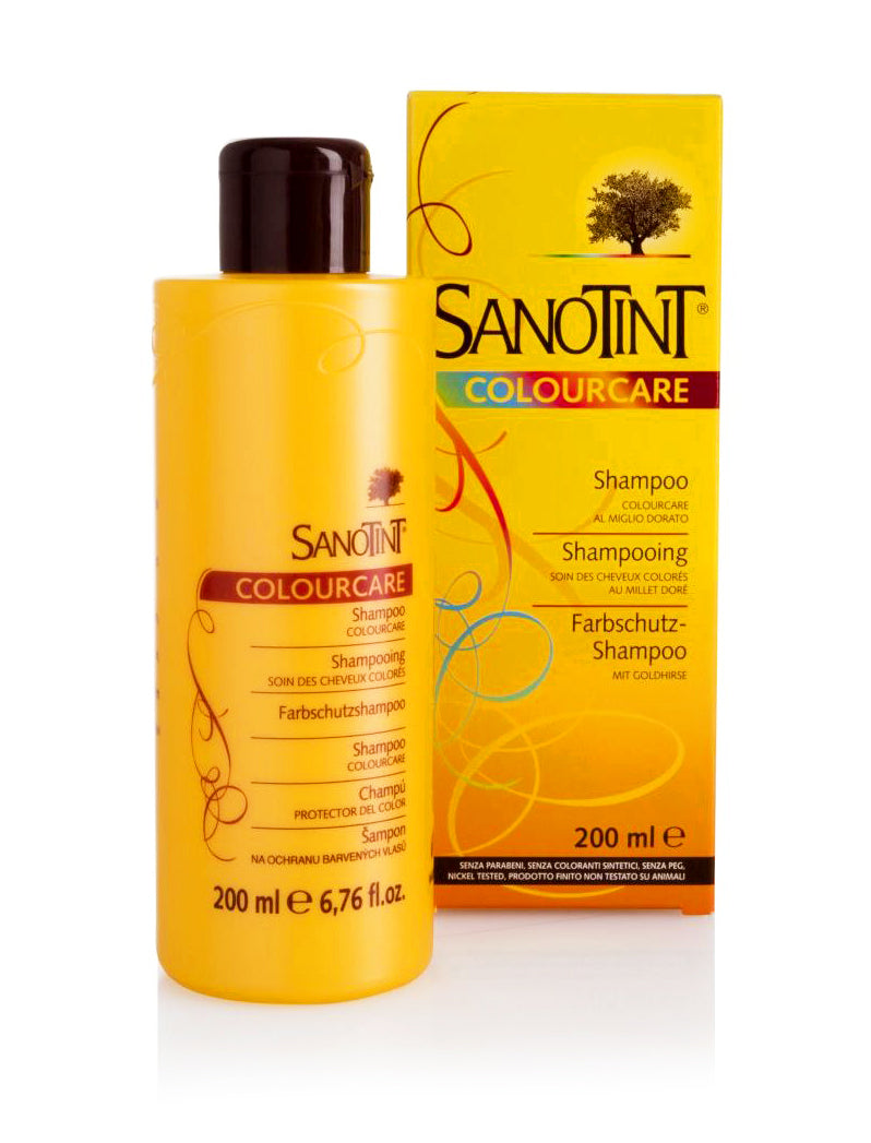 Szampon Do Włosów Farbowanych i Rozjaśnianych Colourcare 200ml Sanotint