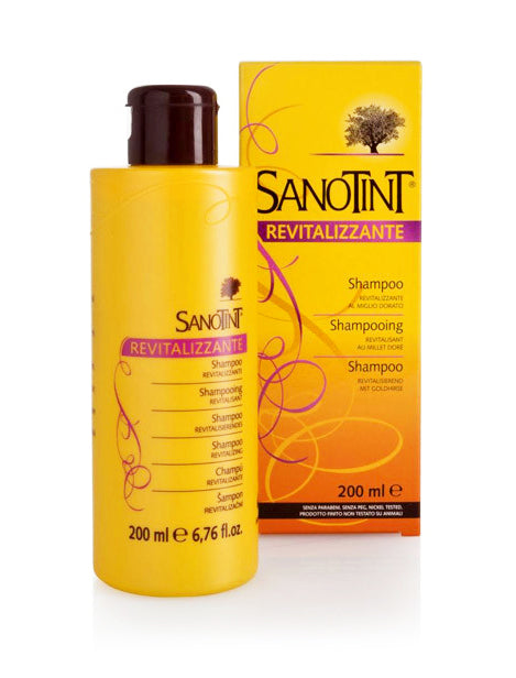 Szampon Do Włosów Cienkich, Suchych i Wypadających Revitalizzante 200ml Sanotint