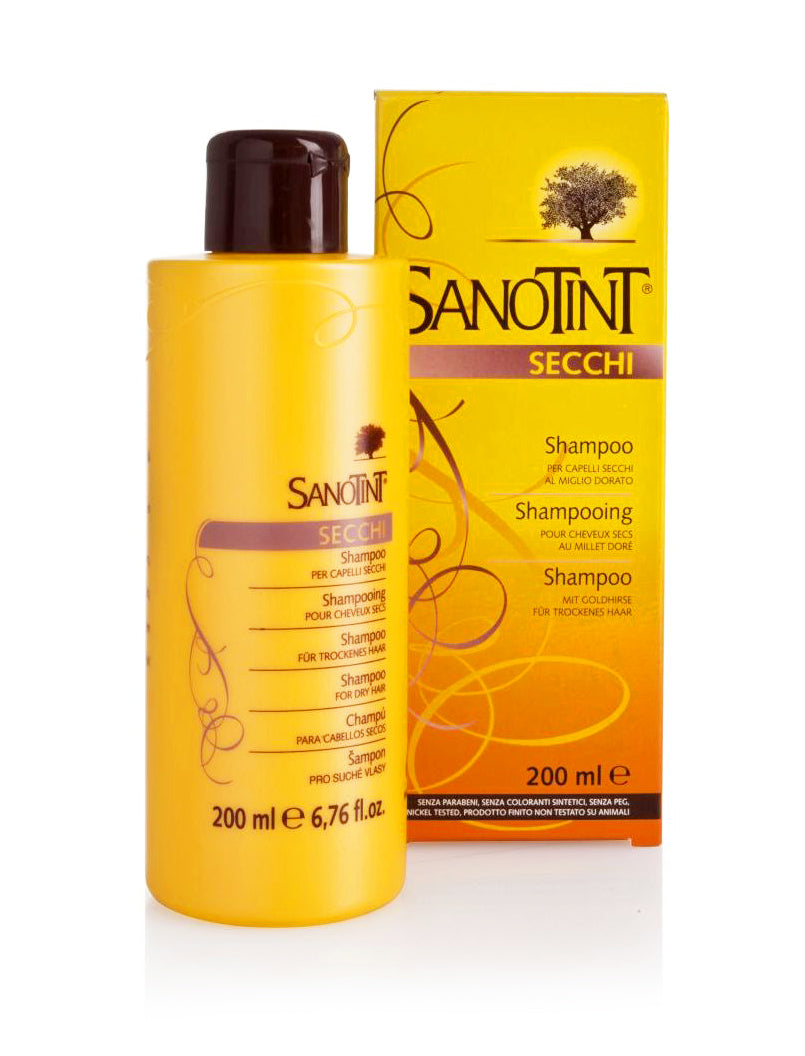 Szampon Do Włosów Suchych Secchi 200ml Sanotint