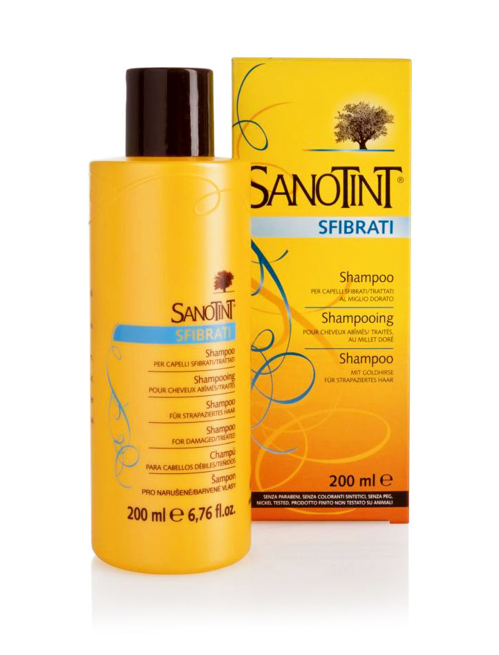 Szampon Do Włosów Zniszczonych Sfibrati 200ml Sanotint