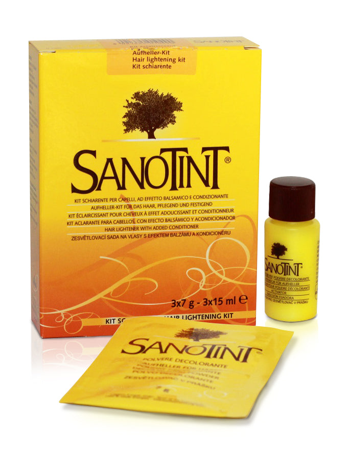 Naturalny Rozjaśniacz Do Włosów Z Odżywką 45ml Sanotint Lightening Kit
